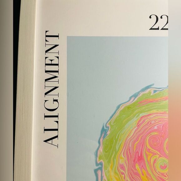 Framed Inspirational “Alignment” “222” Bohemian Art Print w/Abstract Design - Picture 6 of 12